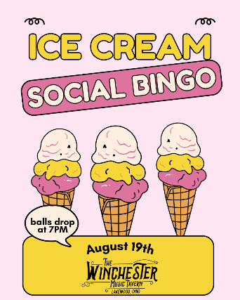 ICE CREAM SOCIAL BINGO!