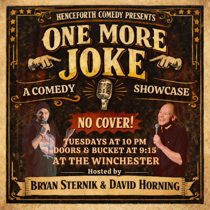 Secret Society Comedy Presents: One More Joke