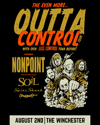 NONPOINT - The Even More.. Outta Control Tour