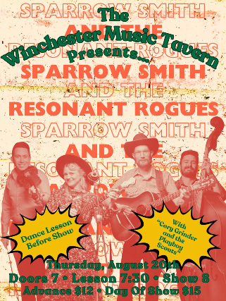 Sparrow Smith and the Resonant Rogues with Cory Grinder & The Playboy Scouts