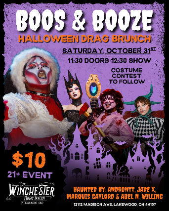 Boos & Booze - Halloween Drag Brunch!